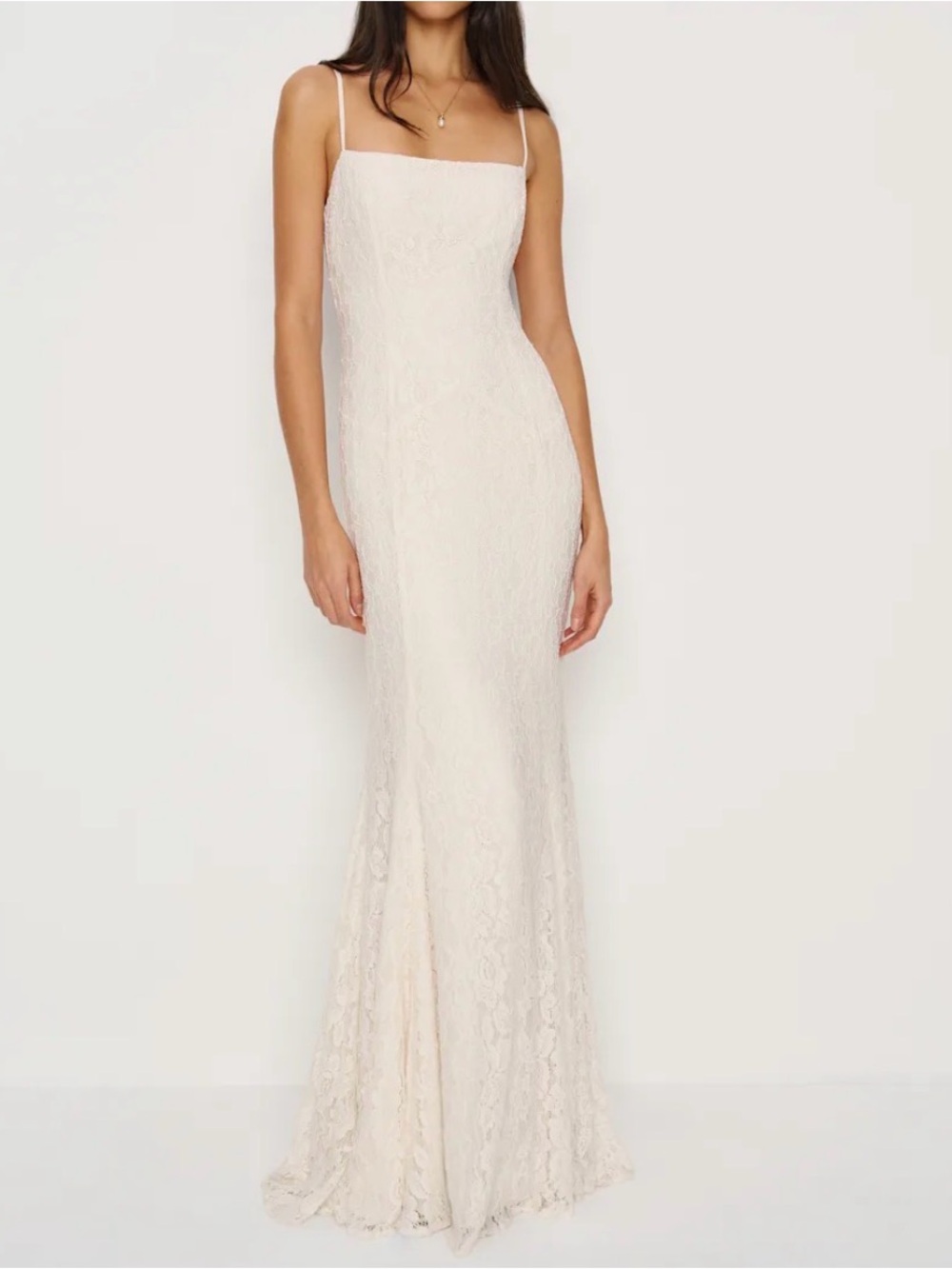 Reformation Fae Lace Maxi Dress NEW NWT